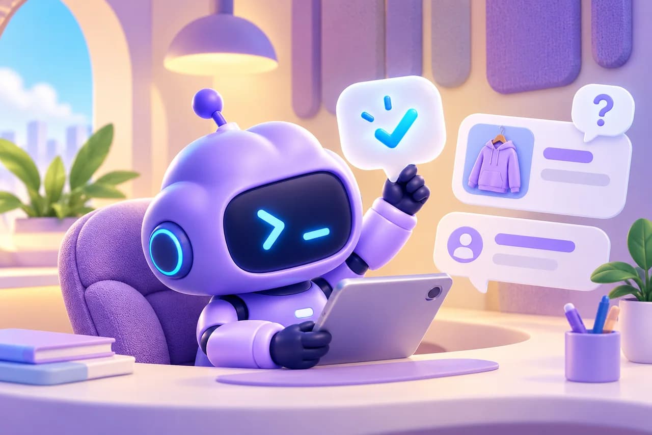 Illustration. EVA: customer support